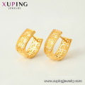 97028 Boucles d&#39;oreilles Huggie plaquées or à la mode pour Xuping Fashion 24K